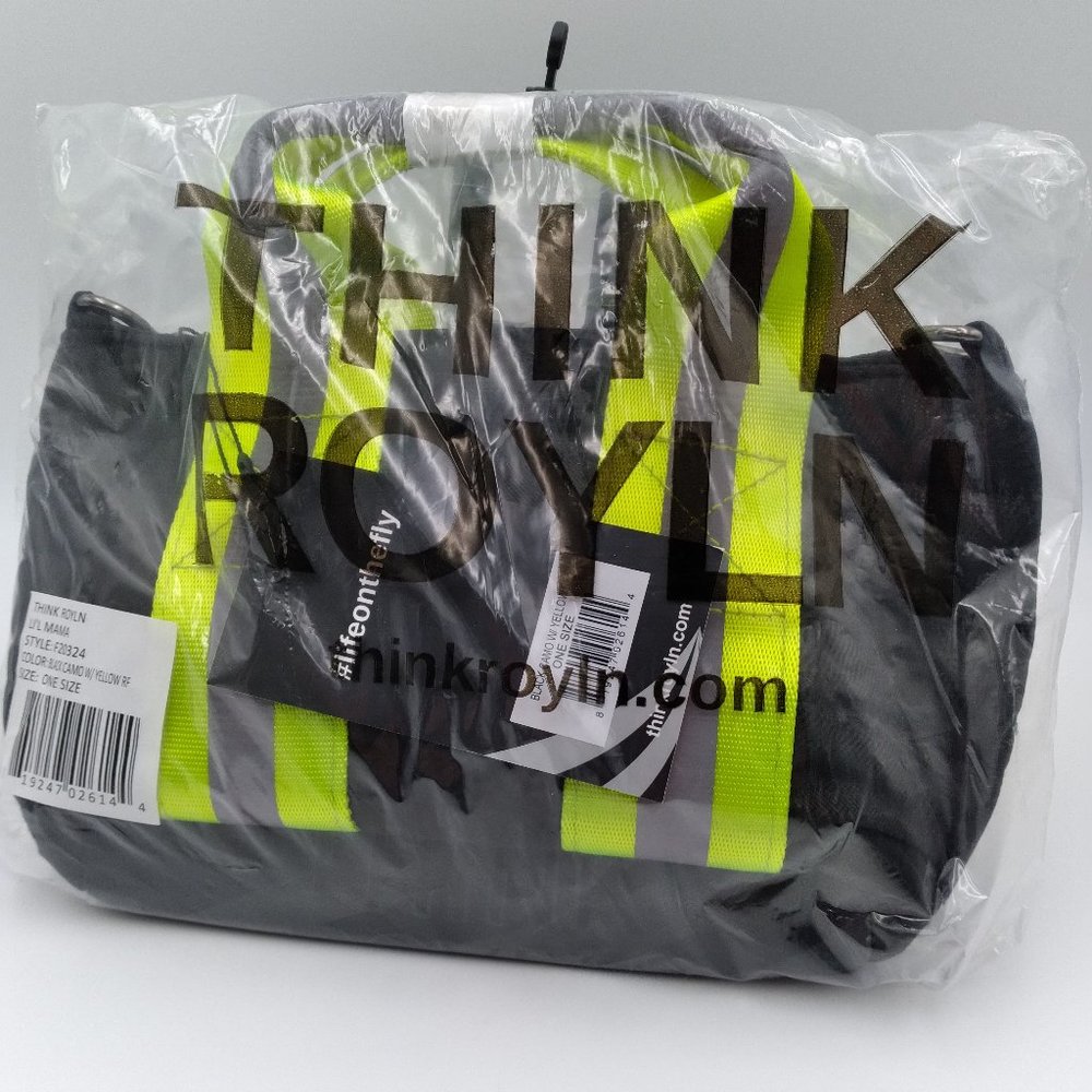COPY - Think Royln Lil Mama Black Camo with Neon straps